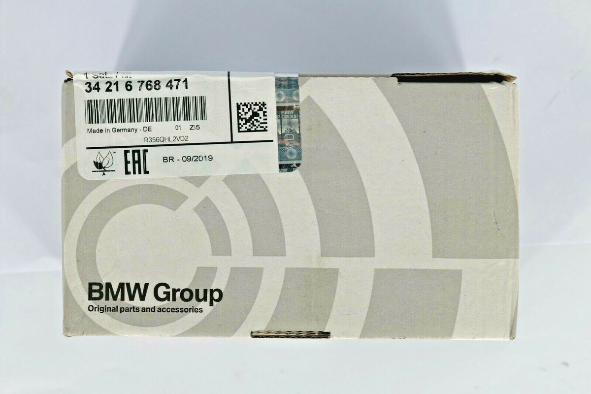 Bố thắng sau BMW X6 5.0 2009 (Má phanh sau) Mã phụ tùng 34216768471