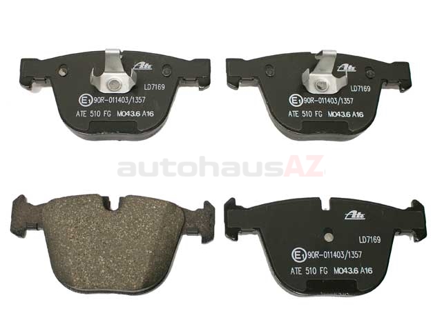 Bố thắng sau BMW X6 5.0 2009 (Má phanh sau) Mã phụ tùng 34216768471