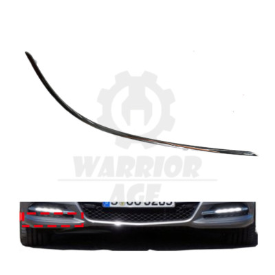 Nẹp ba đờ xốc trước Mercedes C200 2012 Mã phụ tùng A2048853821