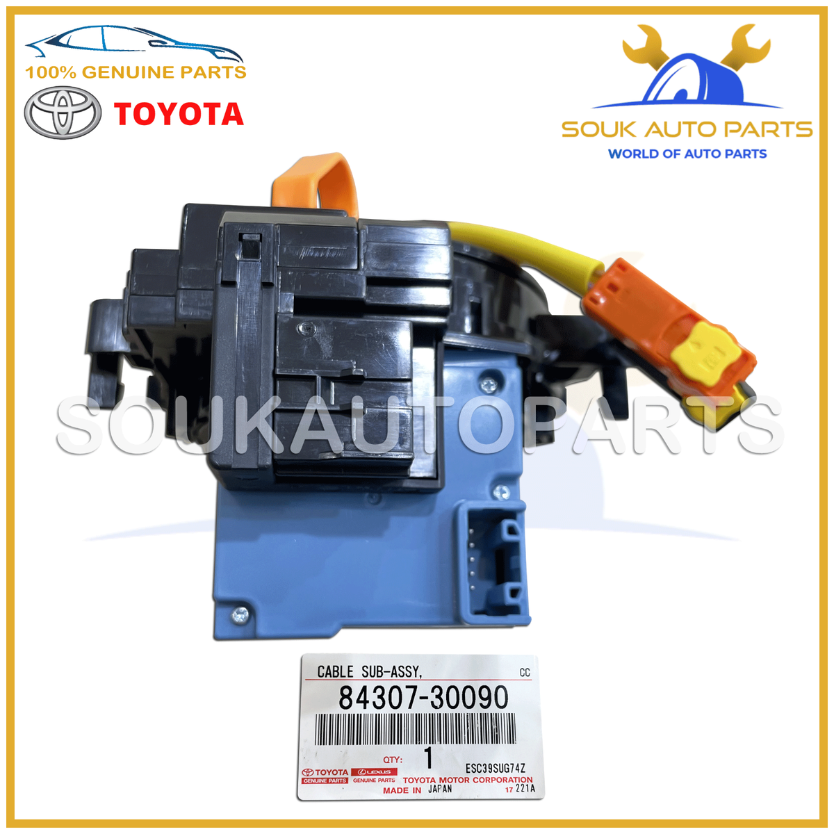Cuộn điện còi Lexus RX350 (Cáp còi RX350) Mã phụ tùng 8430730090