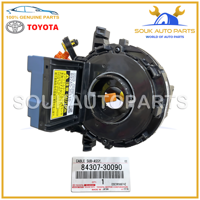 Tiếp điểm vô lăng GX460 2008 (Cuộn điện còi GX460) Mã phụ tùng 8430730090