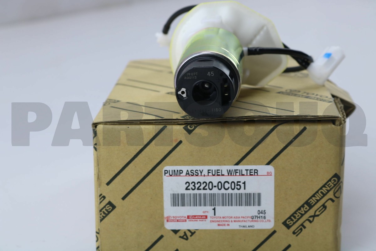 Mô tơ bơm xăng Corolla-Altis (Bơm xăng Corolla-Altis) Mã phụ tùng 232200C081-232200C051-2322075240