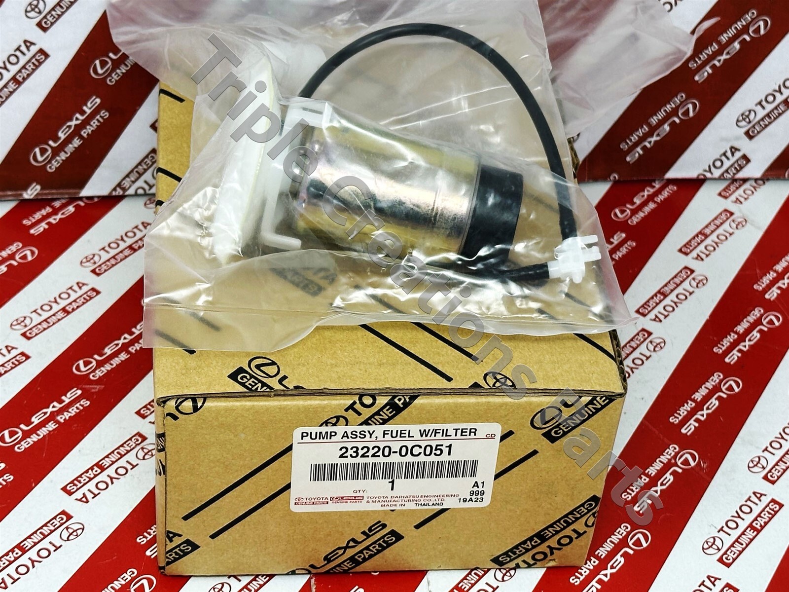 Mô tơ bơm xăng Fortuner (Bơm xăng Fortuner) Mã phụ tùng 232200C081-232200C051-2322075240