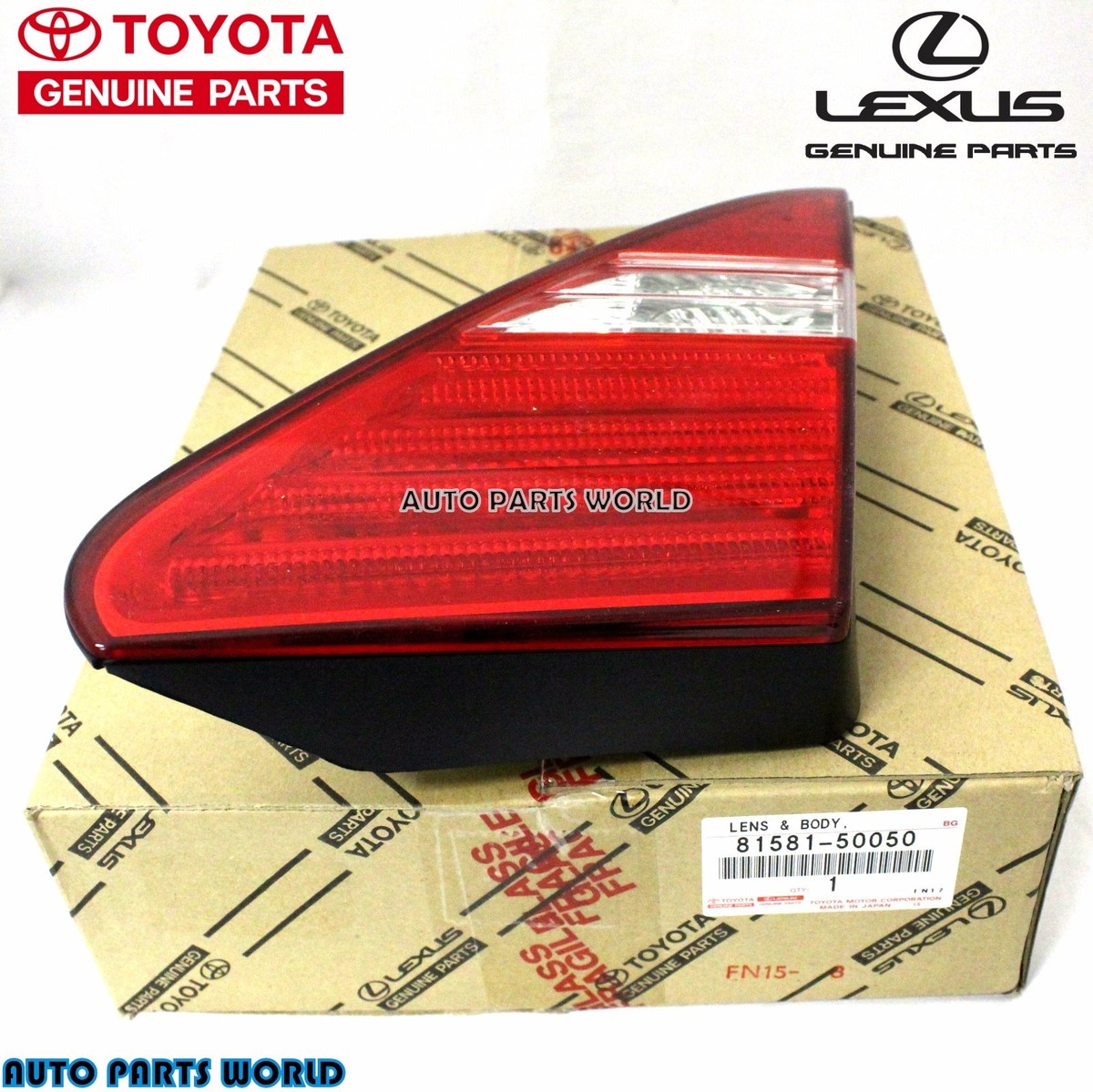 Đèn hậu ngoài Lexus LS460 2011 (Đèn lái sau LS460) Mã phụ tùng 8156150200-8155150200