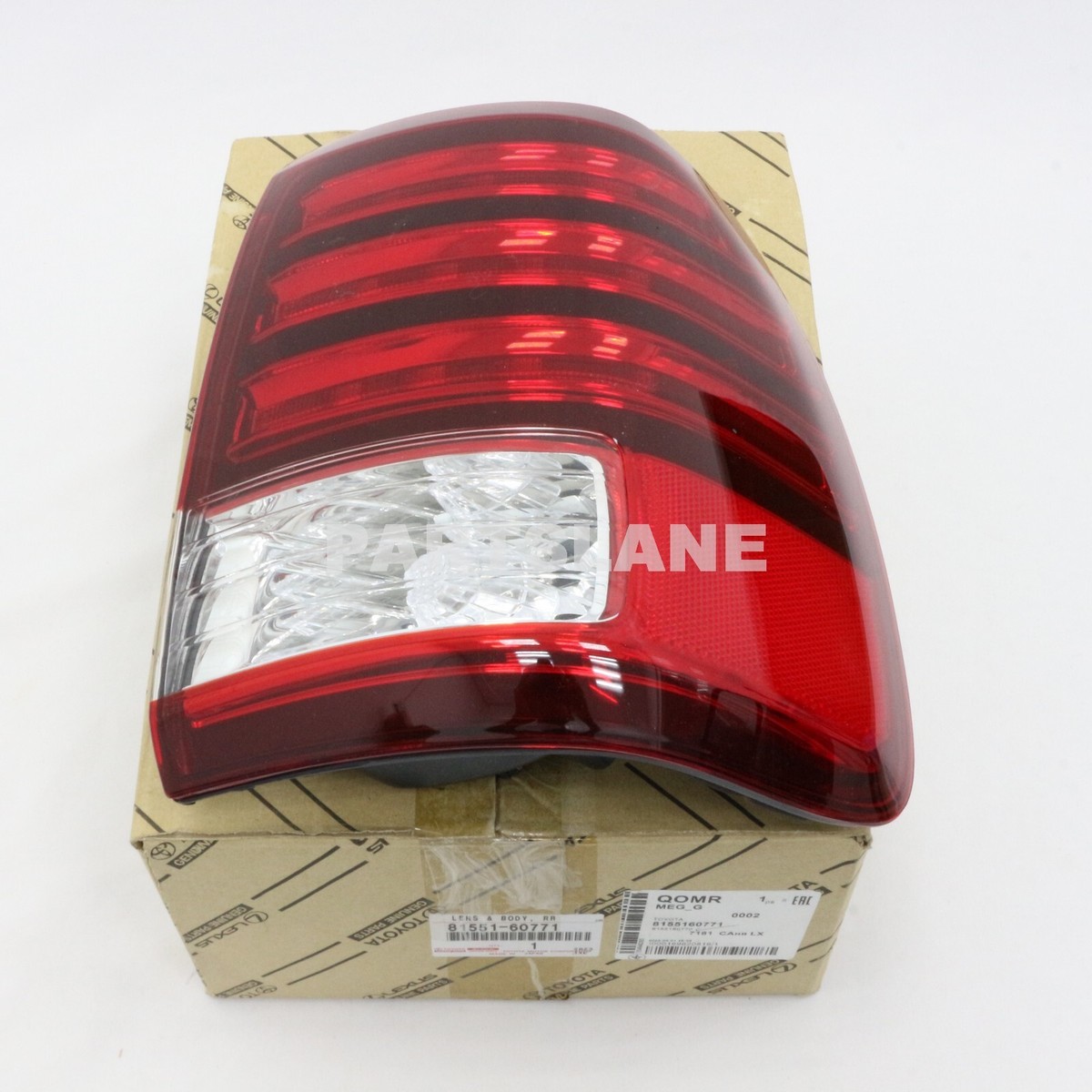 Đèn hậu Land Cruiser FZJ100 2006 (Đèn lái sau Land Cruise) Mã phụ tùng 8155160751-8156160671