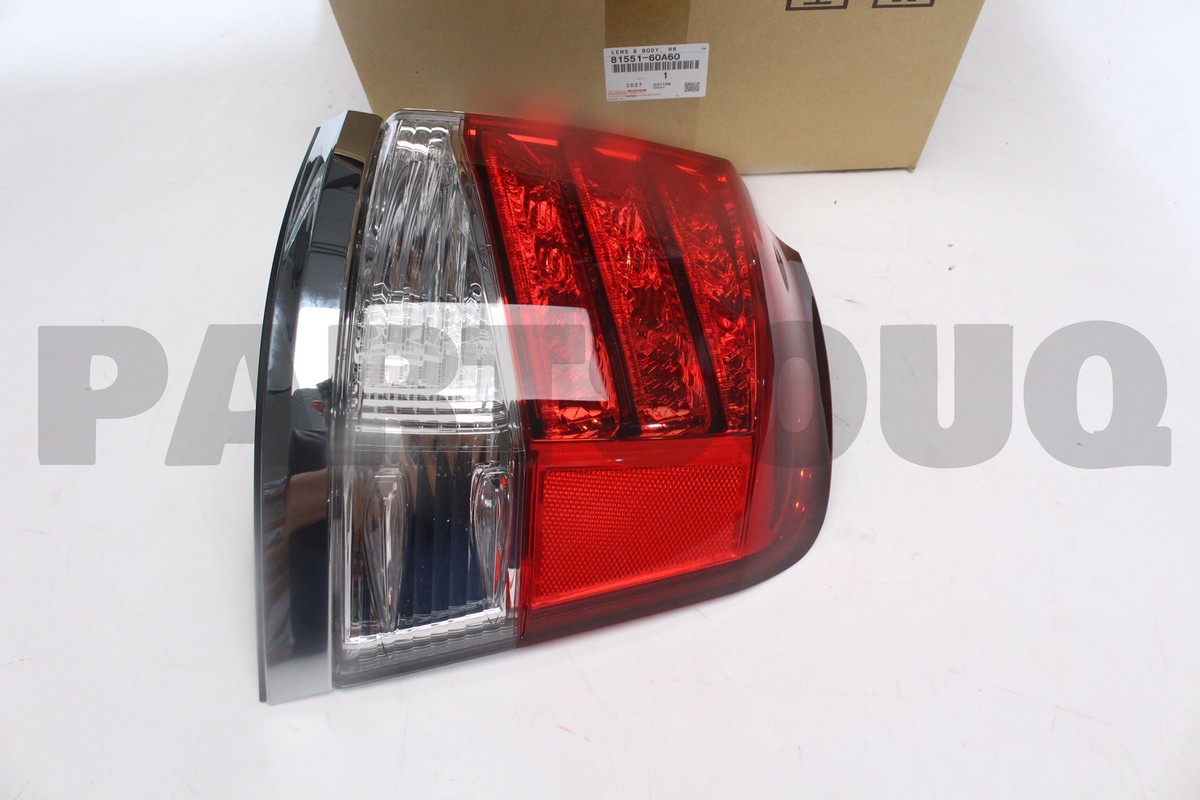 Đèn hậu ngoài Land Cruiser 2014 (Đèn lái sau Land) Mã phụ tùng 8155160A80-8156160A60