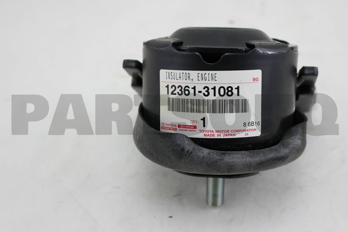 Cao su chân máy trước Prado 1GRFE Mã phụ tùng 1236131081