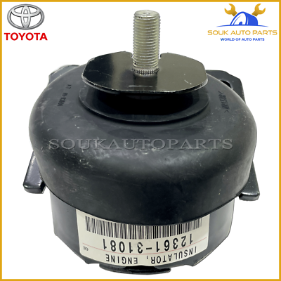 Cao su chân máy trước Prado 1GRFE Mã phụ tùng 1236131081