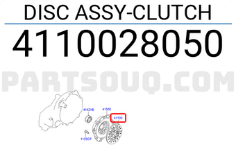 Lá côn Kia Forte Mã phụ tùng 4110022750