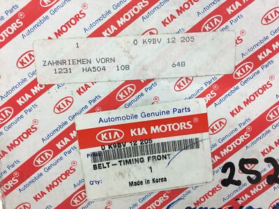 Dây curoa cam Kia Carnival Mã phụ tùng 0K9BV12205