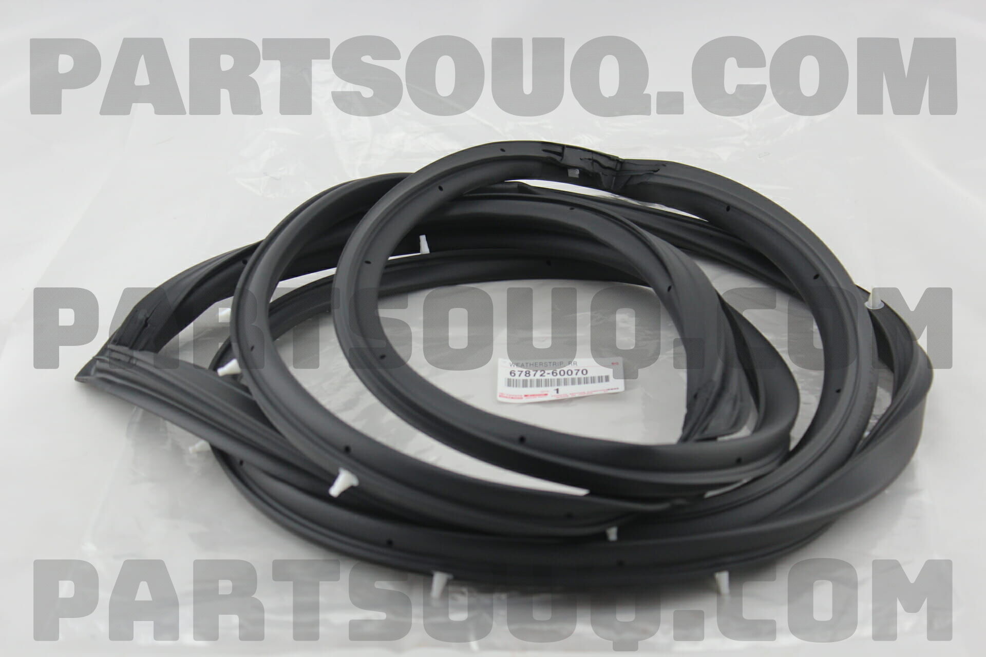Gioăng cánh cửa sau Land FZJ100-HZJ105 (Ron cánh cửa sau Land Cruiser) Mã phụ tùng 6787260080-6787260070-6787260080