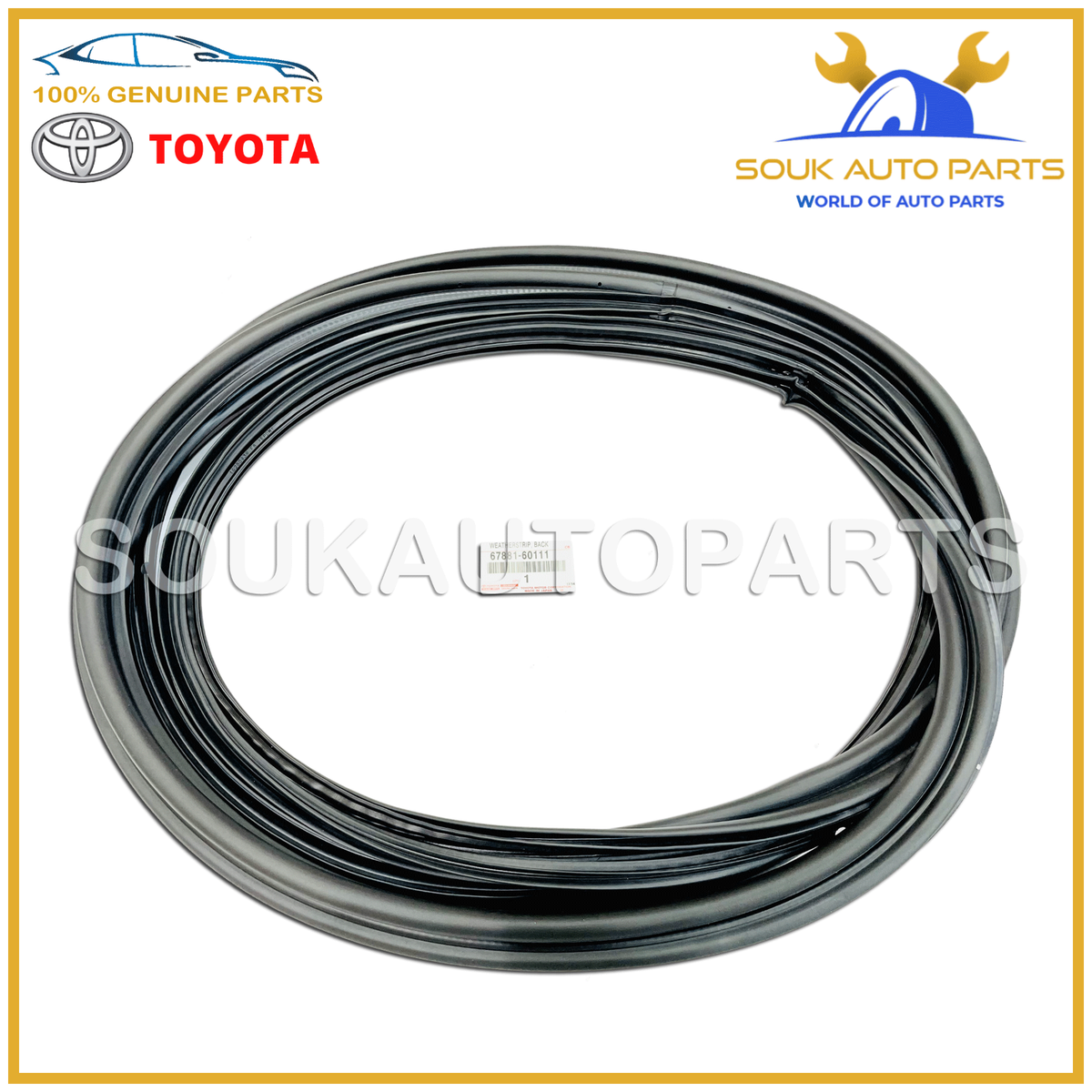 Gioăng cánh cửa hậu Land FZJ100-HZJ105 (Ron cánh cửa hậu Land Cruiser) Mã phụ tùng 6788160111