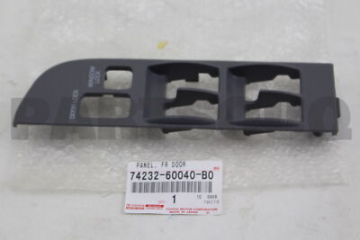 Gioăng thân xe sau Prado 2004-2008 (Ron cửa xe Prado) Mã phụ tùng 6233260040B0