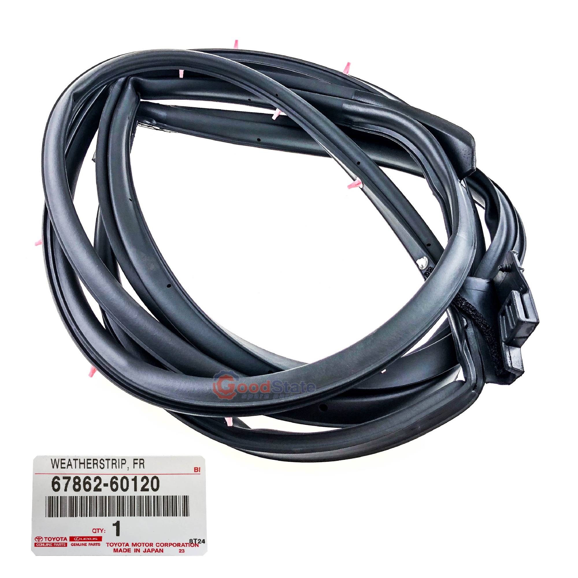 Gioăng cánh cửa trước Prado 2004-2008 (Ron cánh cửa trước Prado) Mã phụ tùng 6786160120-6786260120