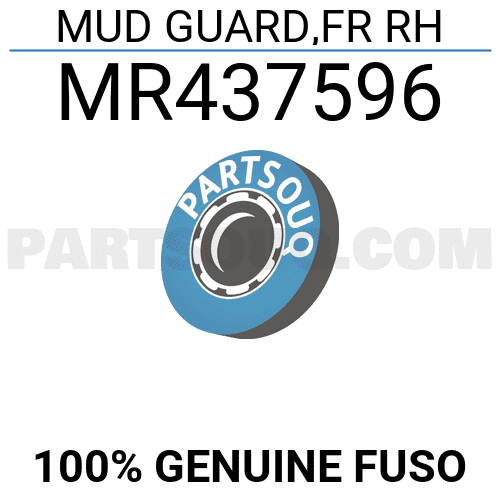 Chắn bùn bánh trước Pajero V93 Mã phụ tùng MR437595-MR437596