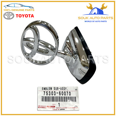 Vương miện nắp ca bô Crown 3.0 (Biểu tượng nắp ca pô trước) Mã phụ tùng 7530330060-7530330070