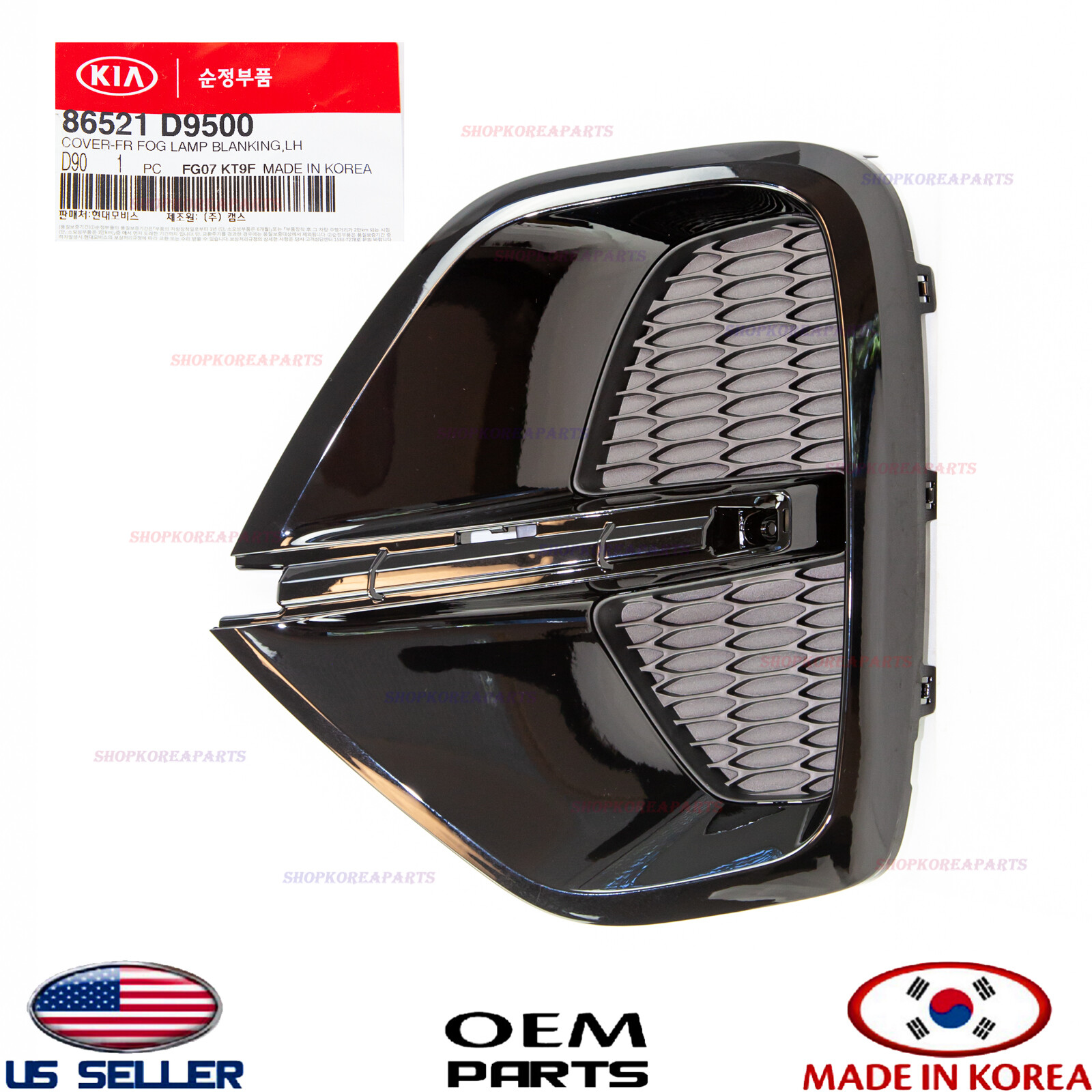 Ốp đèn cản trước Morning 2015 Sport (Ốp đèn ba đờ xốc trước) Mã phụ tùng 865211YBA0