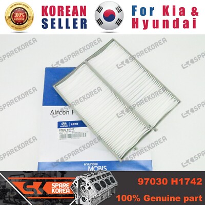 Lọc khí giàn lạnh Hyundai Terracan Mã phụ tùng 97030H1742