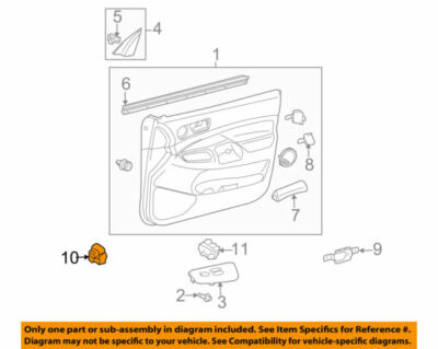 Công tắc tổng Camry 2007 USA LE (Công tắc lên xuống kính tổng Camry) Mã phụ tùng 8482052250
