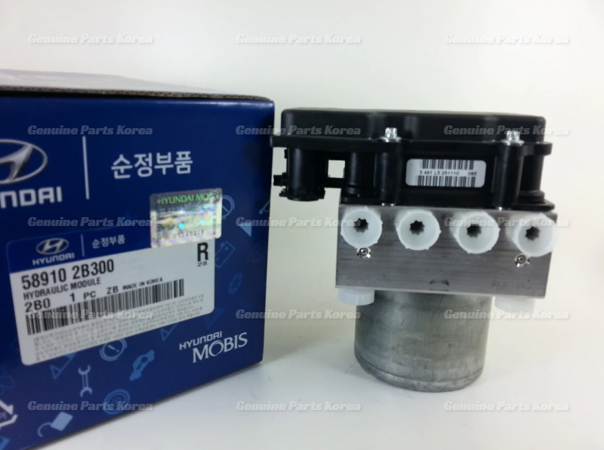 Cụm điều khiển phanh ABS Santafe 2006-2009 (Bộ chấp hành ABS) Mã phụ tùng 589102B300