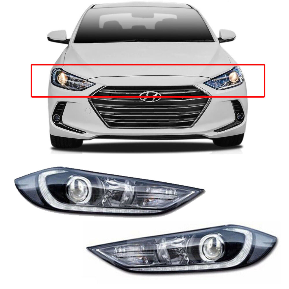 Đèn pha Elantra 2016-2018 (Đèn lái trước Elantra) Mã phụ tùng 92101F2110