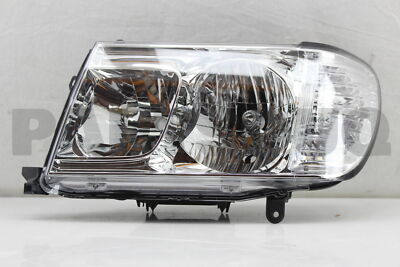 Đèn pha Land Cruiser 2005-2007 FZJ100 (Đèn lái trước Land FZJ100) Mã phụ tùng 8117060A82-8113060A92