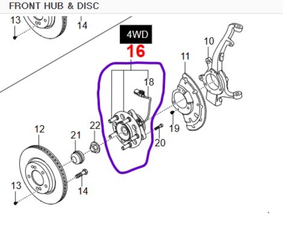 Tay mở cửa hậu Korando Mã phụ tùng 7145006000