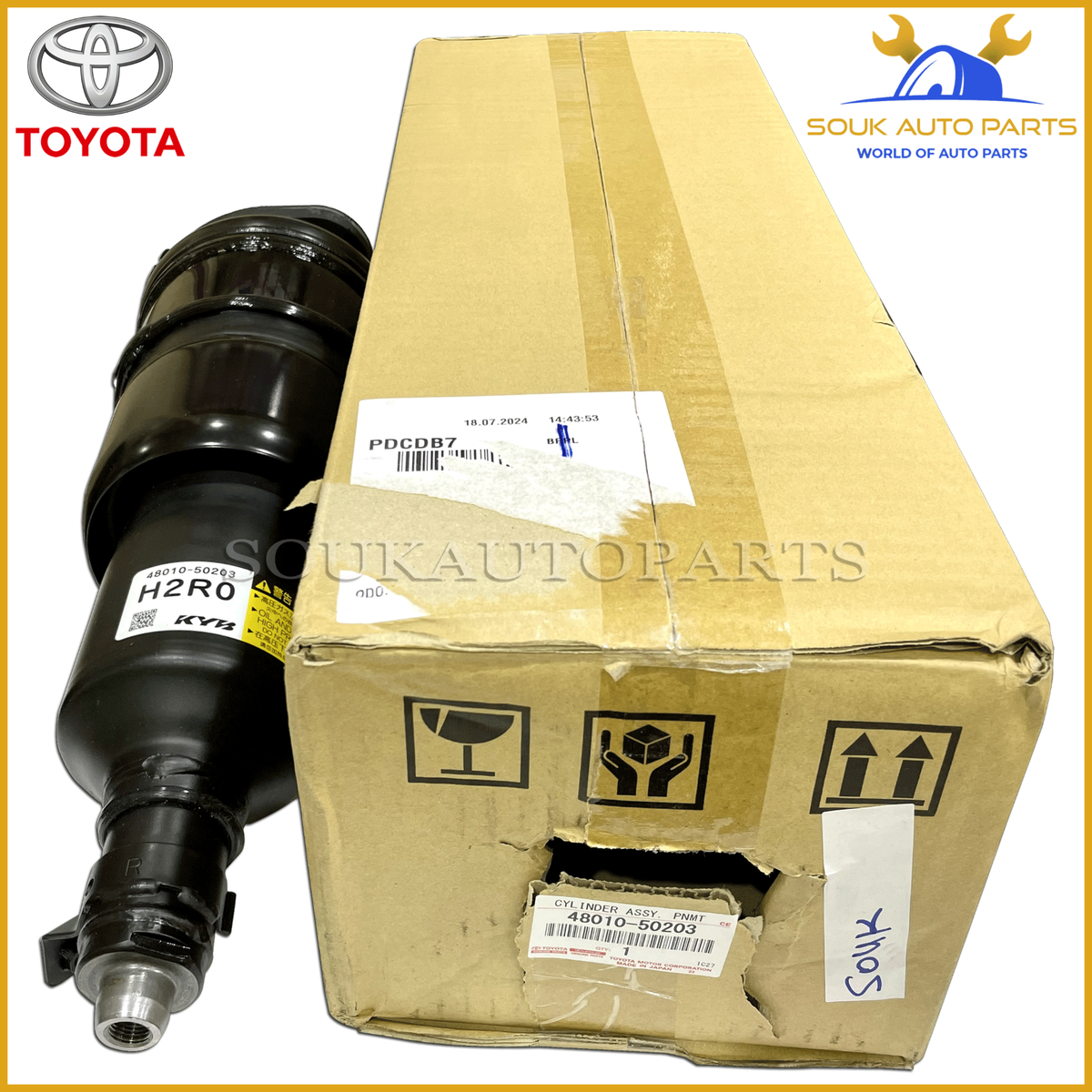 Giảm xóc trước Lexus LS600 (Phuộc nhún trước LS600) Mã phụ tùng 4802050203-4801050203