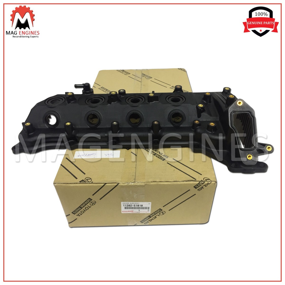 Nắp đậy giàn cam Land Cruiser 2013 1VDFTV (Nắp giàn cò Land 2013) Mã phụ tùng 1120251010