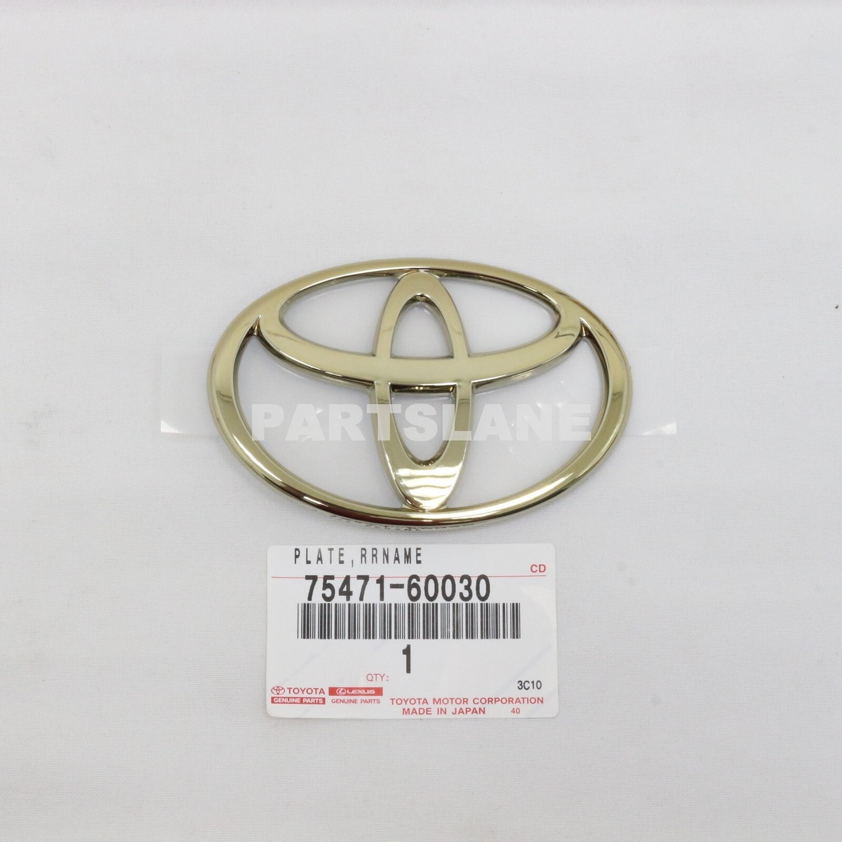 Biểu tượng cửa hậu Land Cruiser FZJ100 (Biểu tượng nắp cốp sau) Mã phụ tùng 7547160030