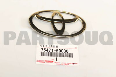 Biểu tượng cửa hậu Land Cruiser FZJ100 (Biểu tượng nắp cốp sau) Mã phụ tùng 7547160030