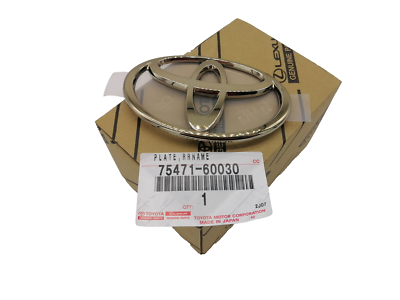 Biểu tượng cửa hậu Land Cruiser FZJ100 (Biểu tượng nắp cốp sau) Mã phụ tùng 7547160030