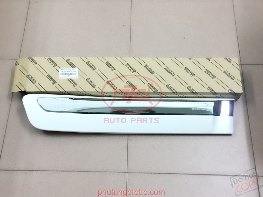 Nẹp cánh cửa Lexus LX570 2012-2013 Mã phụ tùng 7507560100A0-7507660100A0