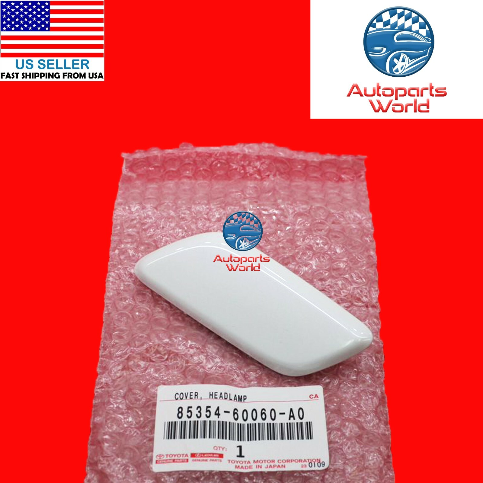Nắp chụp lỗ phun nước rửa đèn pha LX570 (Núm phun nước rửa đèn pha) Mã phụ tùng 8535460080A0