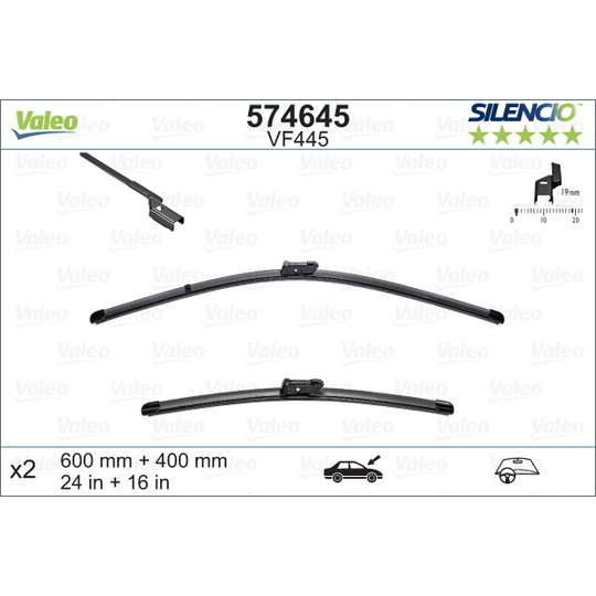 Chổi gạt mưa trước Ford Ranger 2015 Mã phụ tùng 1D0067330-EB3B17528BA