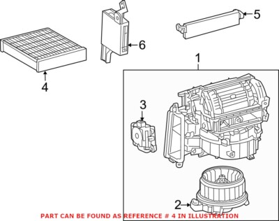 Lọc gió điều hòa Lexus LS460 (Lọc khí giàn lạnh LS460) Mã phụ tùng 8713950100