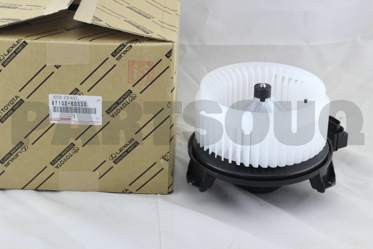 Quạt giàn lạnh trước Lexus GX470 2008 (Quạt giàn lạnh GX470) Mã phụ tùng 8710360330