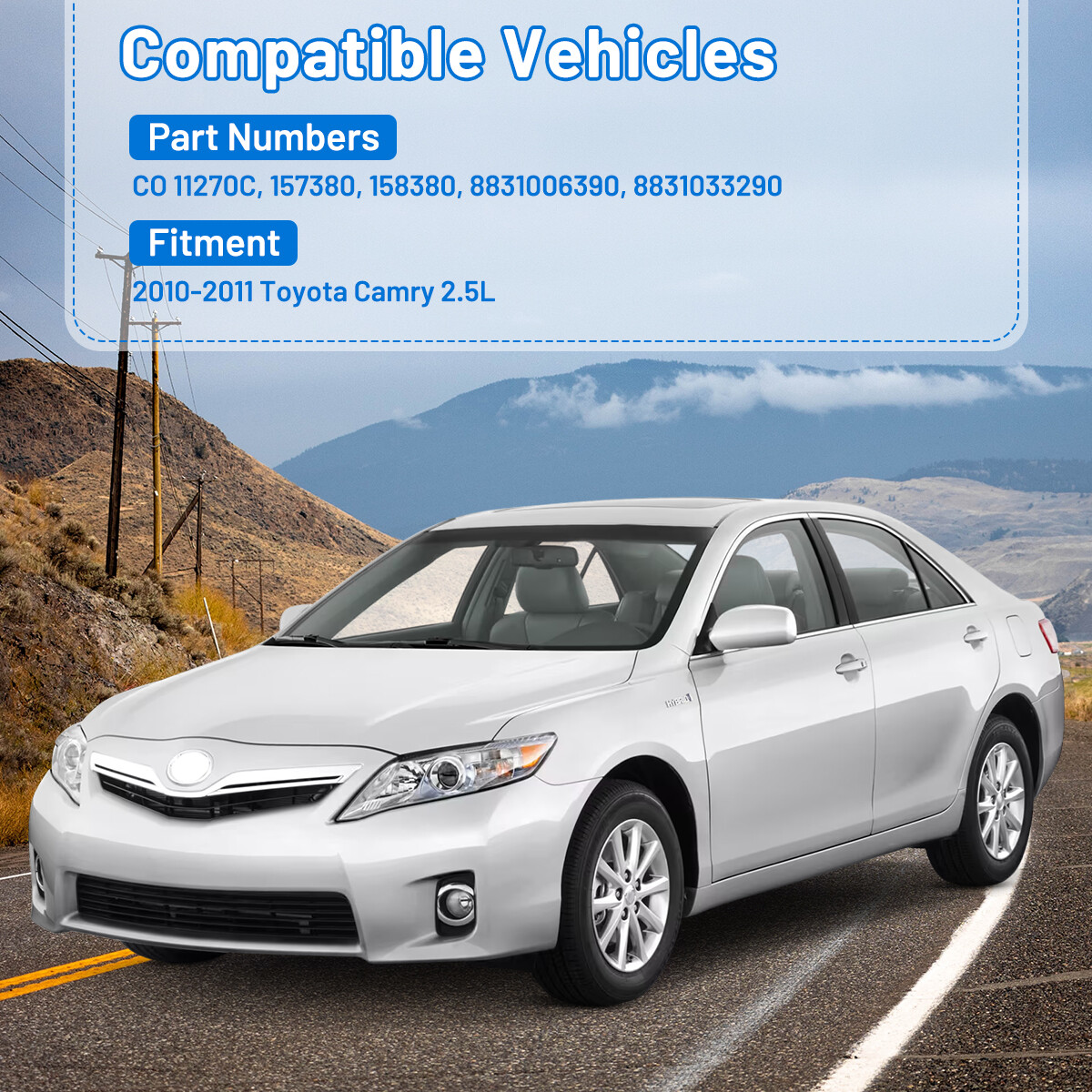 Lốc lạnh Camry USA 2010 (Lốc điều hòa Camry) Mã phụ tùng 8831033290