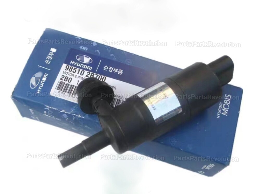 Mô tơ bơm nước rửa đèn pha Tucson 2015 Mã phụ tùng 985102B700