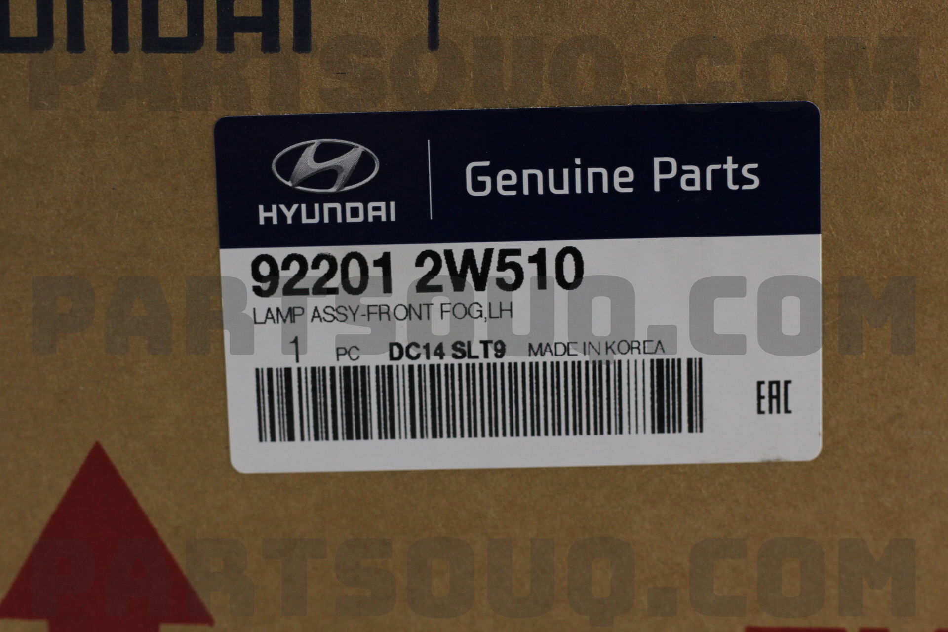 Đèn cản trước Santafe 2016 (Đèn ba đờ xốc trước Santafe) Mã phụ tùng 922012W510
