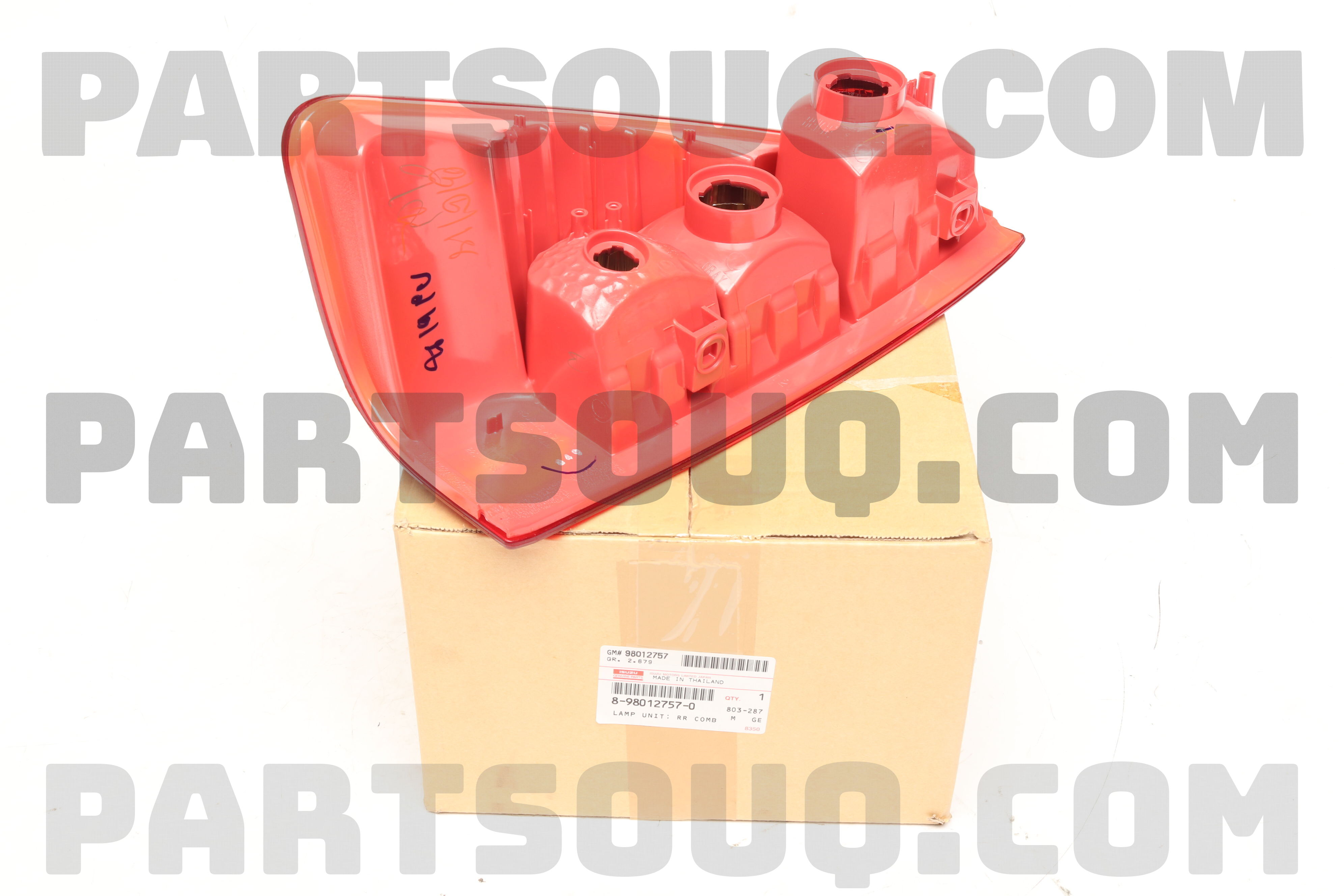 Đèn hậu D-max 2007-2009 (Đèn lái sau D-max) Mã phụ tùng 8980127570-8980127580