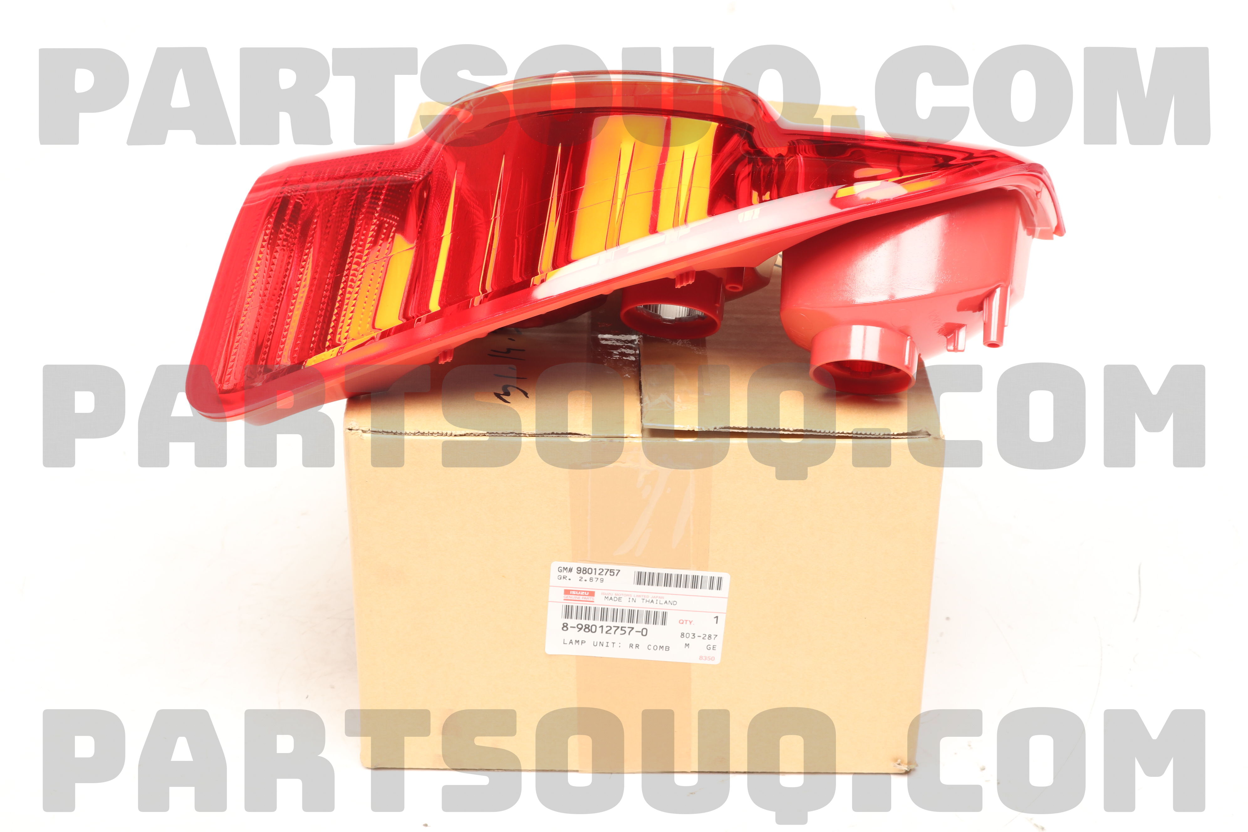 Đèn hậu D-max 2007-2009 (Đèn lái sau D-max) Mã phụ tùng 8980127570-8980127580
