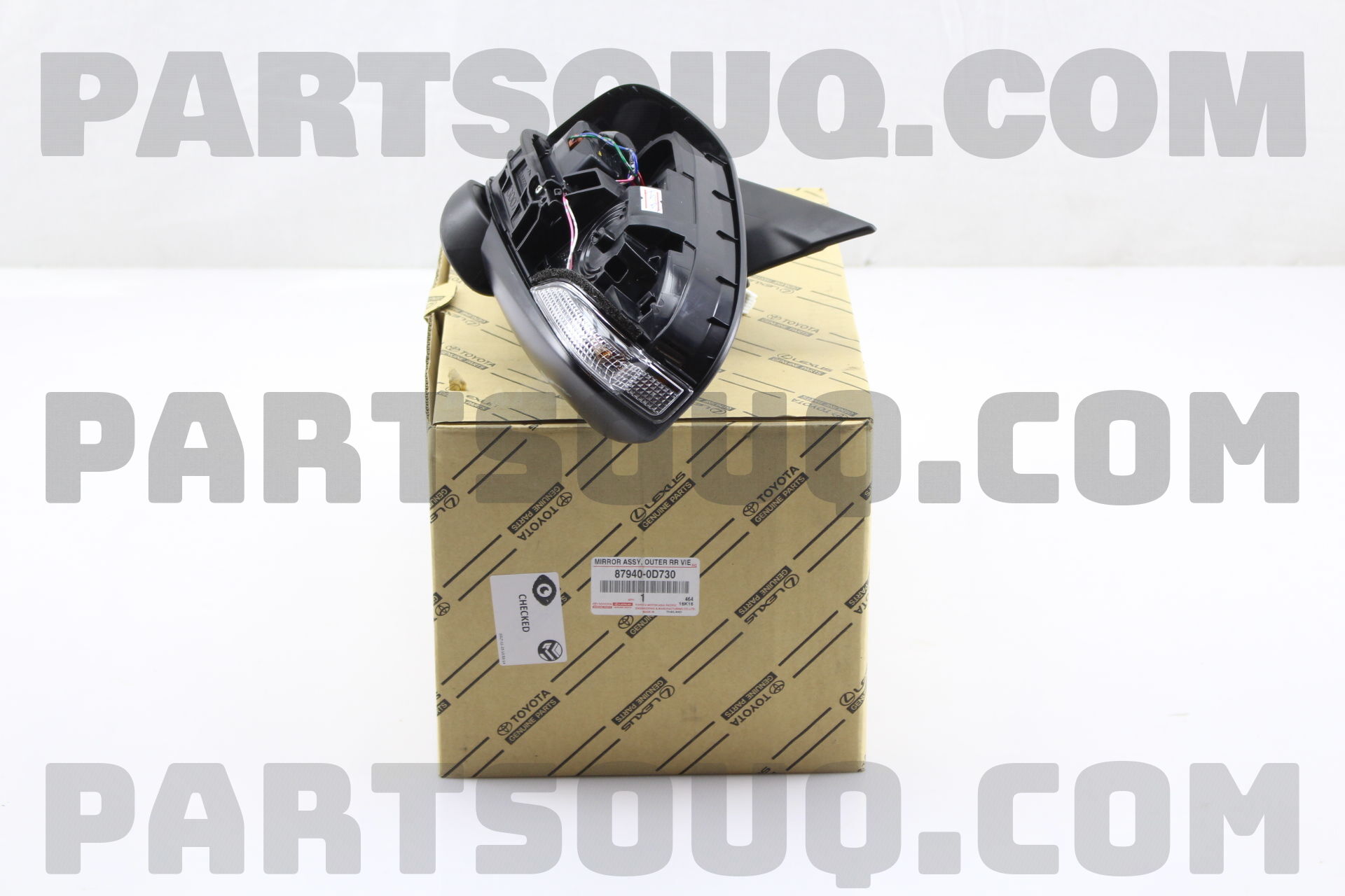Gương chiếu hậu Vios 2015 (Kính chiếu hậu Vios) Mã phụ tùng 879100d740-879400d730