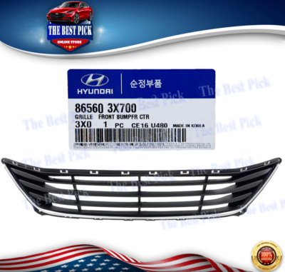 Lưới thoáng gió trước Elantra 2014 (Lưới ba đờ xốc trước Elantra) Mã phụ tùng 865603X700