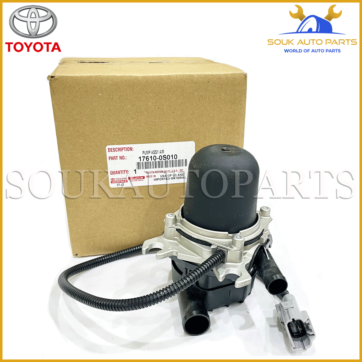 Bơm tăng áp khí nạp Lexus LX570 (Bơm chân không LX570) Mã phụ tùng 17610-0S010-176100S010