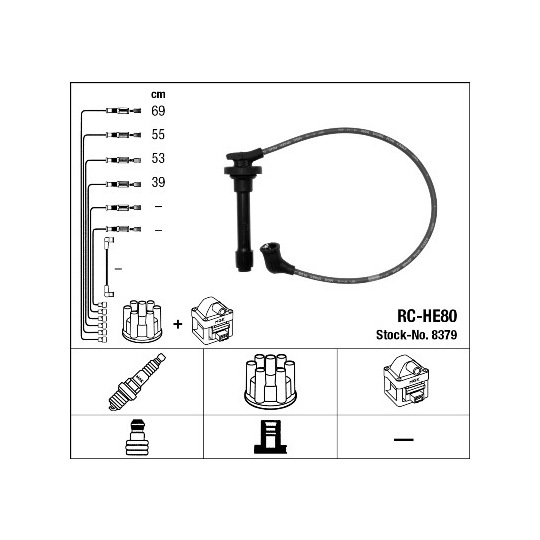 Dây Cao Áp Honda Accord OEM 32700P0D000-OE