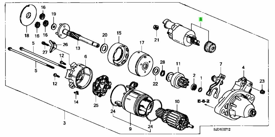 Chuột Đề Honda Cr-V Mã phụ tùng 31204RWK003
