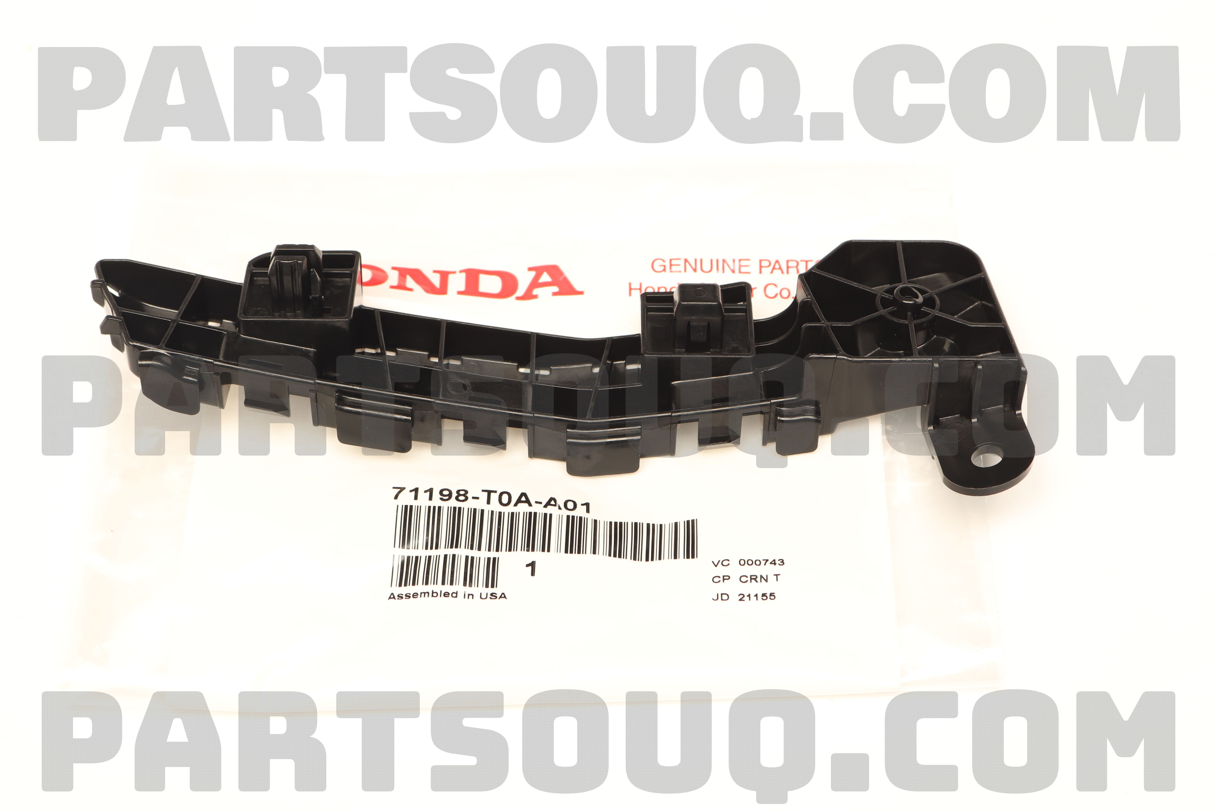 Nẹp Cài Cản Trước Trái Honda Cr-V Mã phụ tùng 71198T0AA01