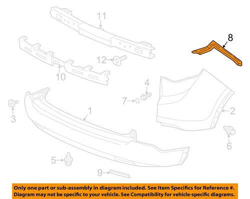 Nẹp Cài Cản Sau Phải Honda Cr-V Mã phụ tùng 71593T0AA01