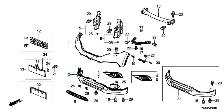Cụm Điều Khiển Abs Honda Cr-V Mã phụ tùng 57111T0BJ02